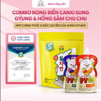 Combo Hồng Sâm Chu Chu & Rong Biển Sung Gyung Hàn Quốc