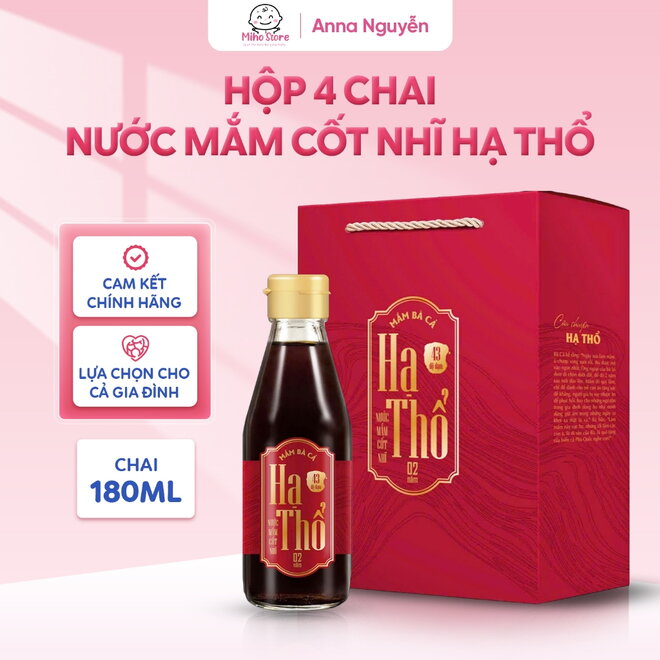 Set Nước Mắm Hạ Thổ 43 Độ Đạm