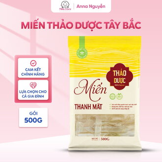 Miến Dong Đỏ Thảo Dược Thanh Mát Sợi To Dai Giòn - Dinh Dưỡng Cao